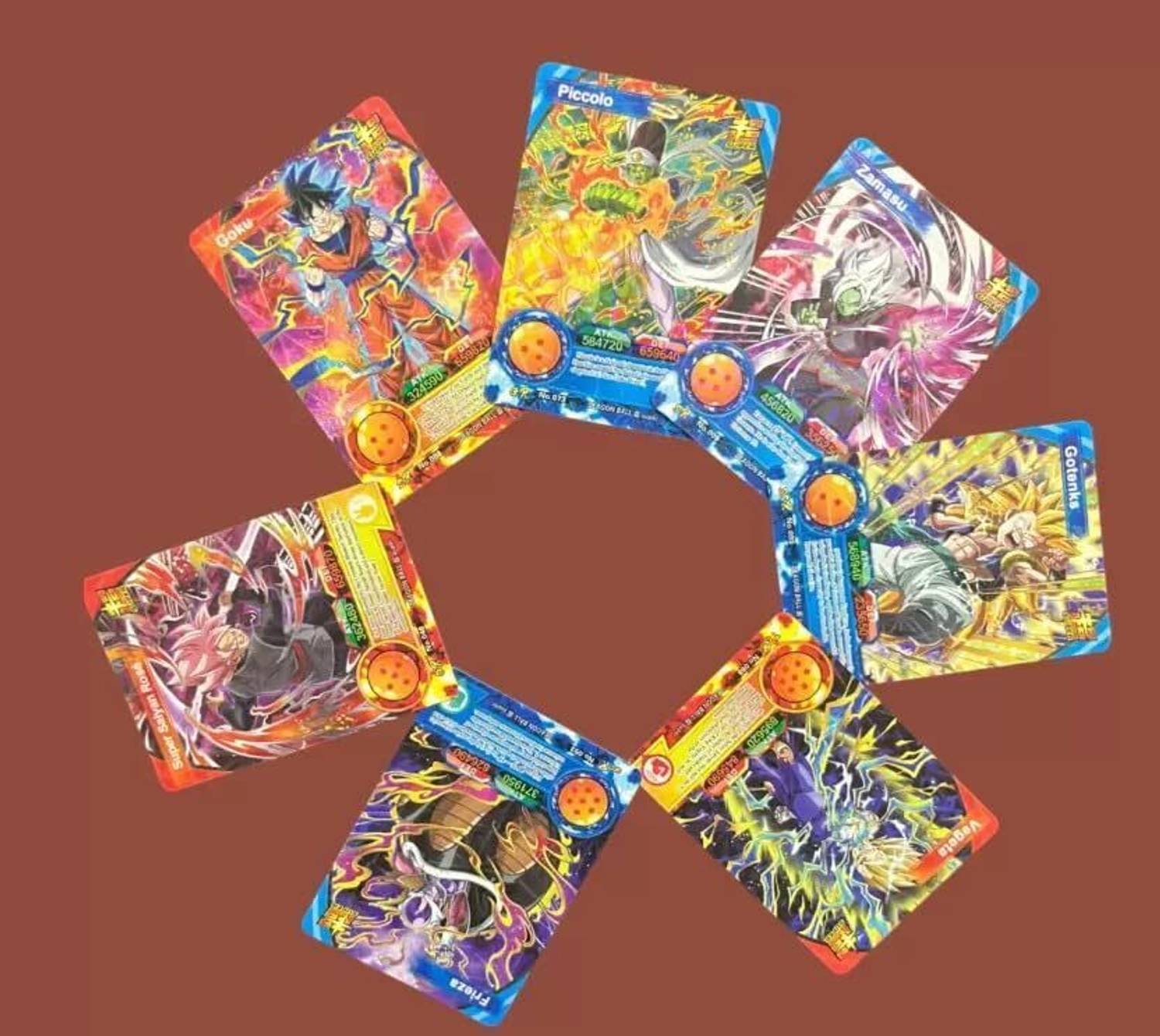 AncientKart Rare Edition Dragon Ball Z cards set of 6 packs - Rare