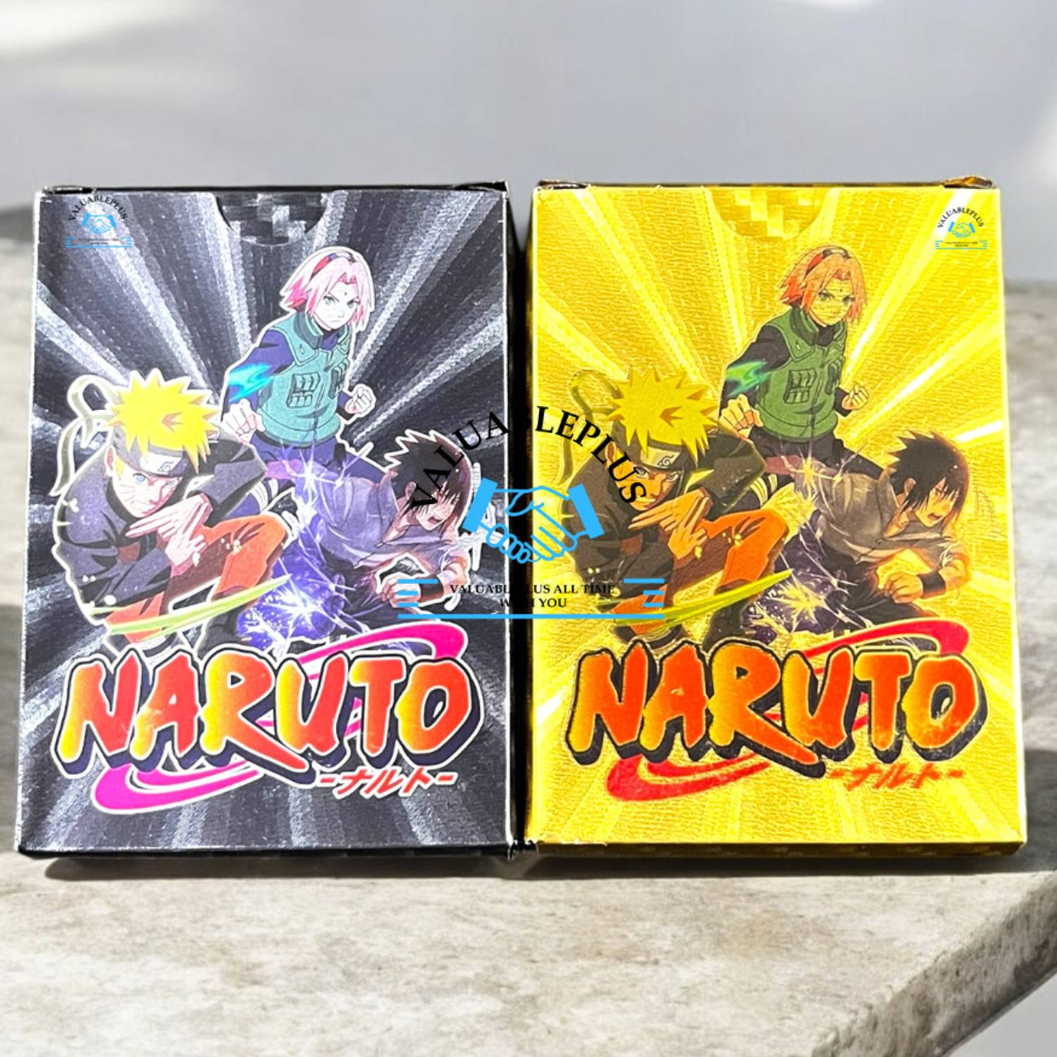 valuableplus Naruto Cards 10Pc Playing Foil Waterproof Cards For