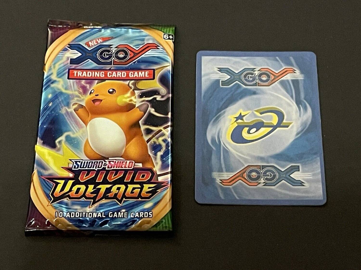 36 Packs pokemon sword and shieldVivid Voltage New XY GO Playing  Cards Game