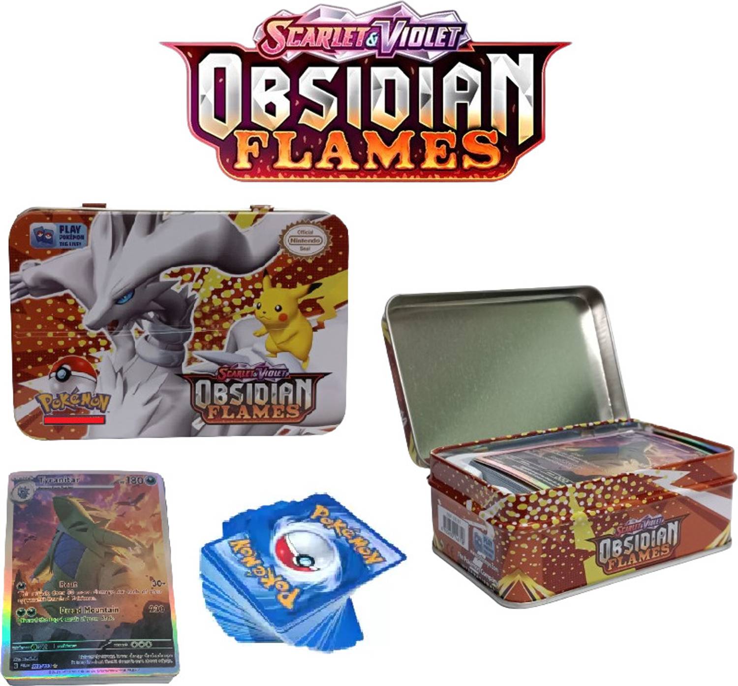 CrazyBuy Pokemon Sword & Shield Playing Card Obsidian Flames 41+1