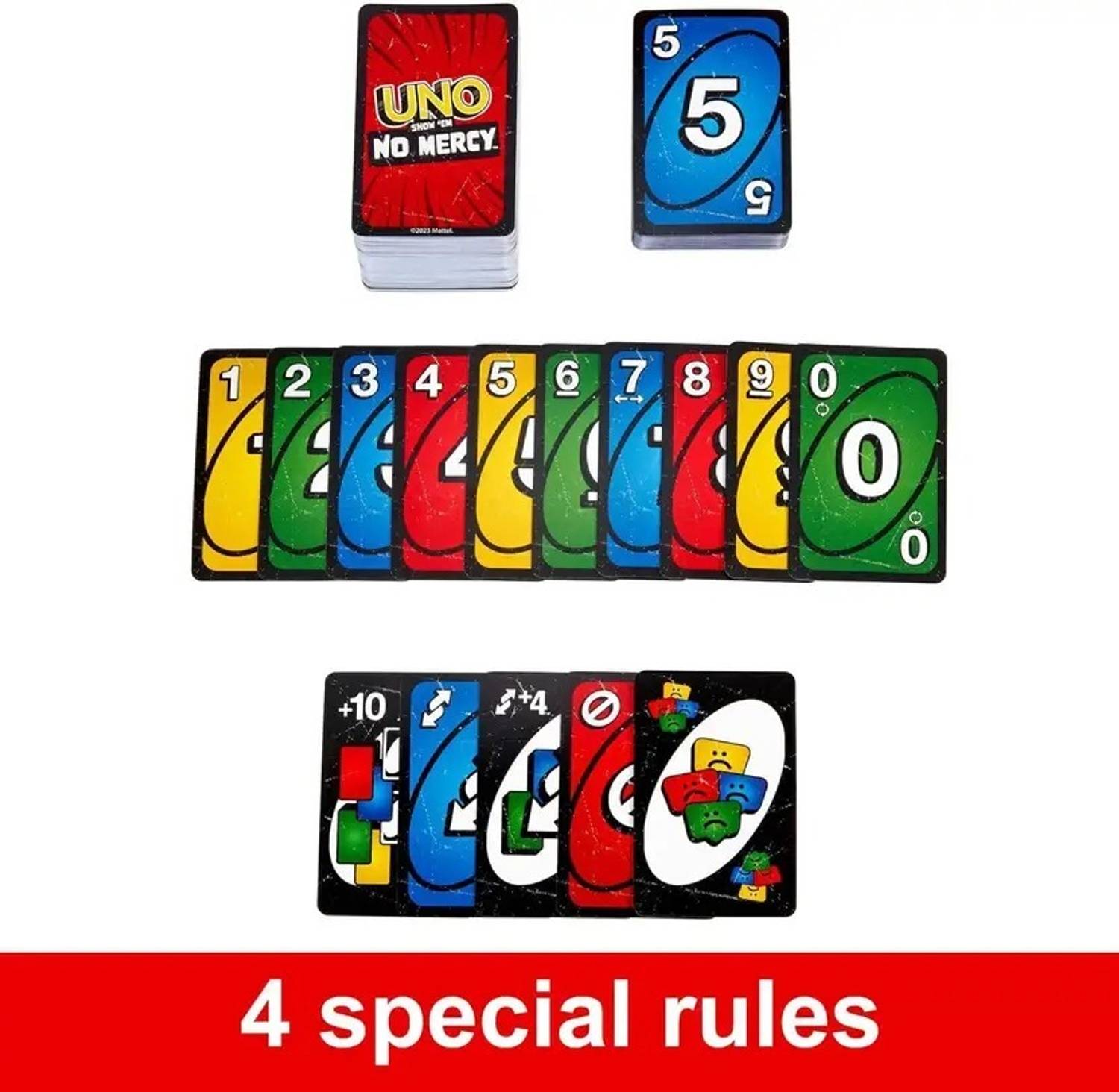 Zuigo UNO Show em No Mercy Card Game - Image 2
