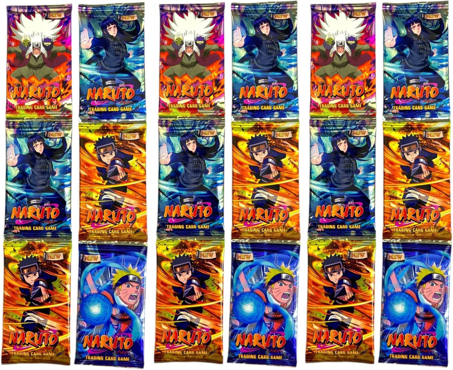 WOYR 18 Pack (144 Cards) Naruto Itachi Sasuke Booster Playing