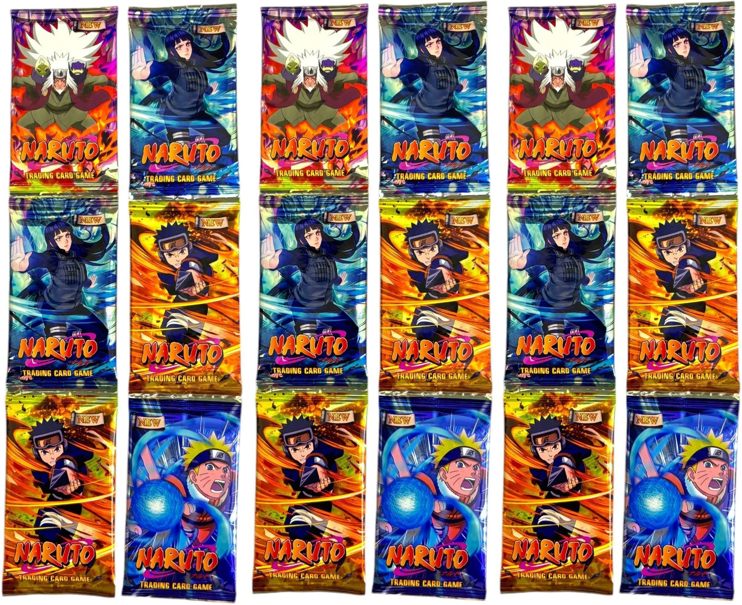 WOYR 18 Pack (144 Cards) Naruto Itachi Sasuke Booster Playing