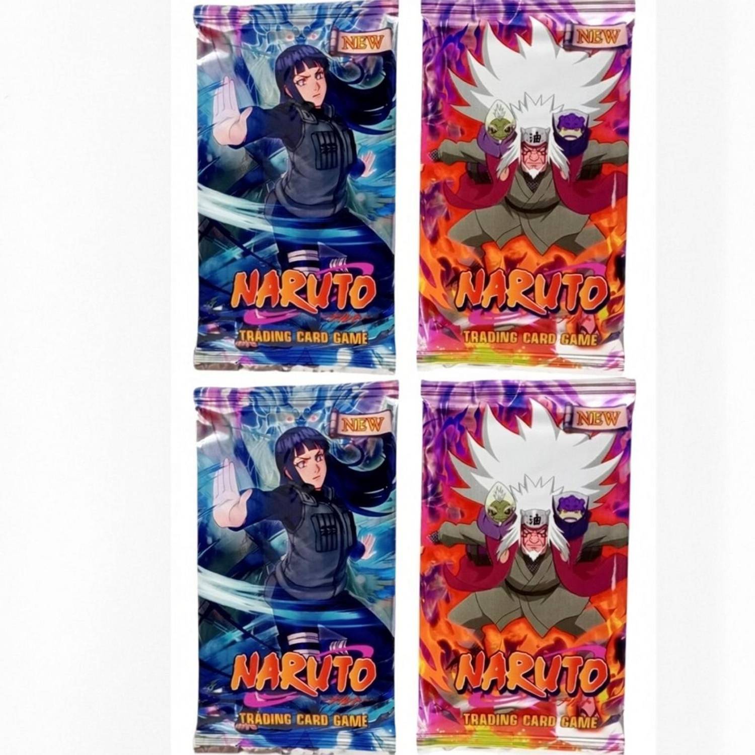Gift Collection Pack Of 4 Naruto Itachi Sasuke Booster Playing