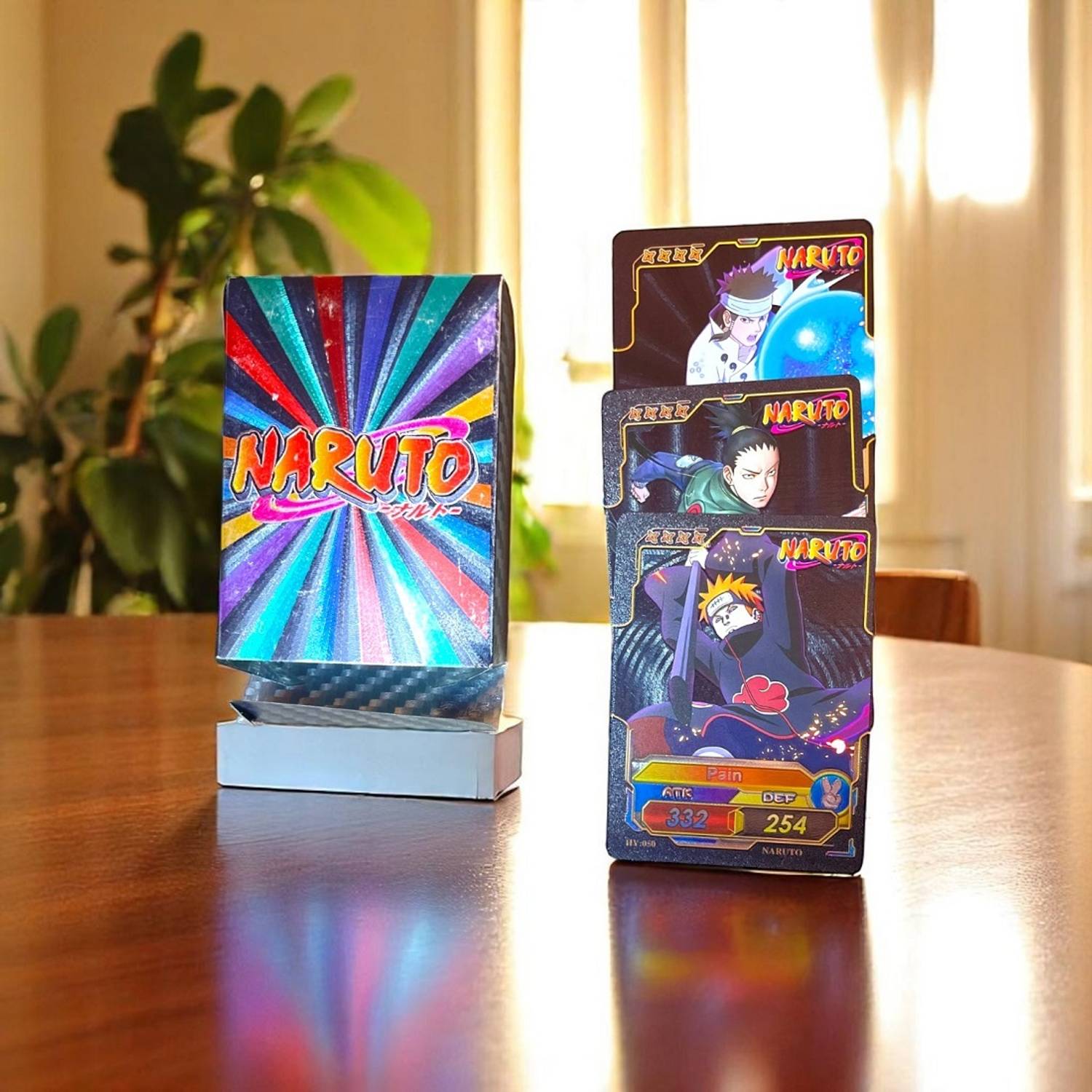 SSAppliances Naruto Black Cards Set | Anime Battle Cards with