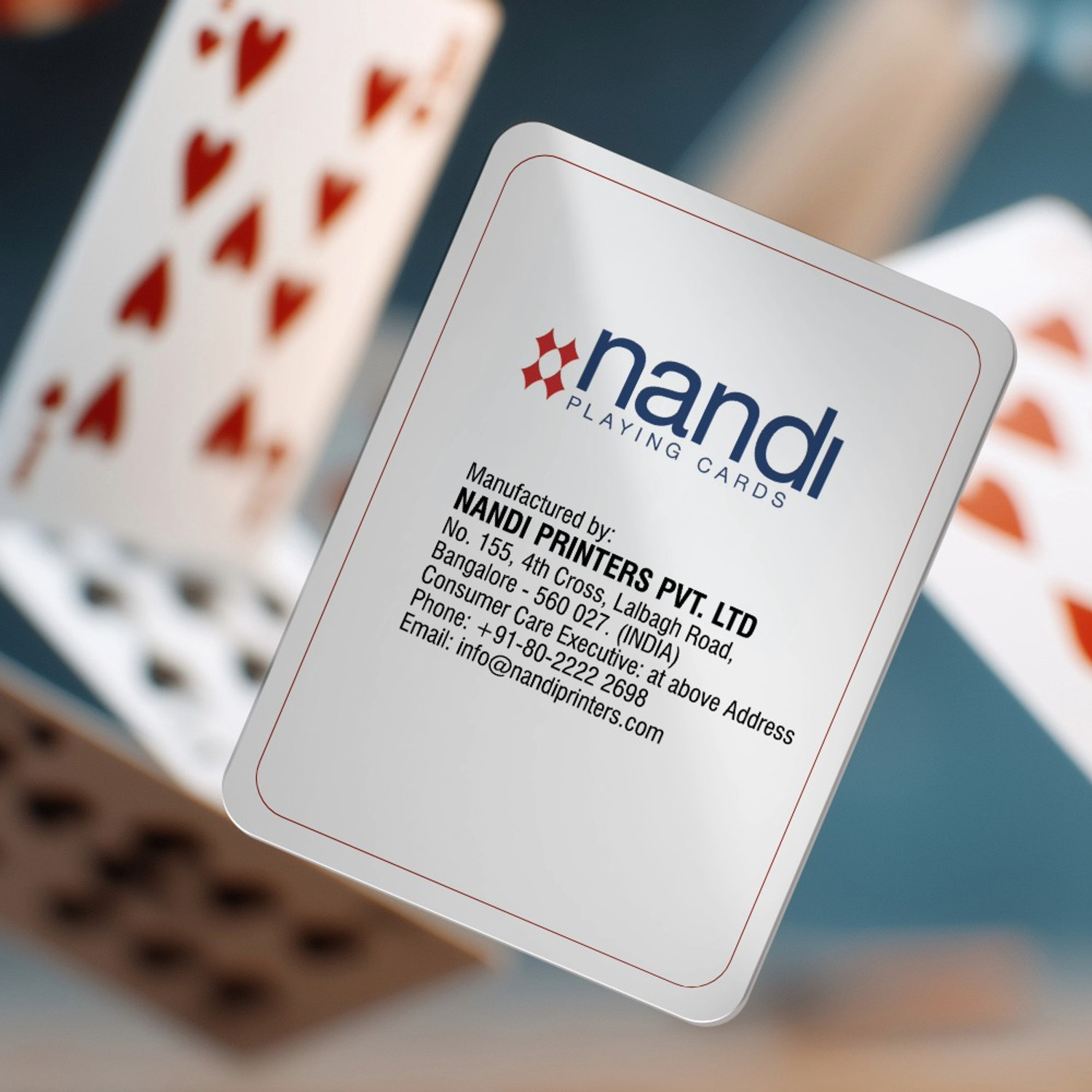 Image of Nandi Playing cards Crown King Deluxe Pirates