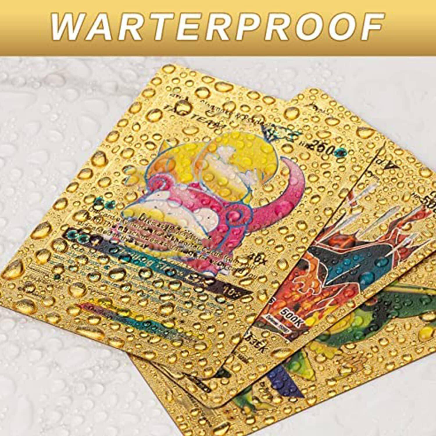 LOZTON Golden Foil Cards 55 PCS ( Max, V, GX, EX & Basic cards) (golden) -  Golden Foil Cards 55 PCS ( Max, V, GX, EX & Basic cards) (golden) . Buy