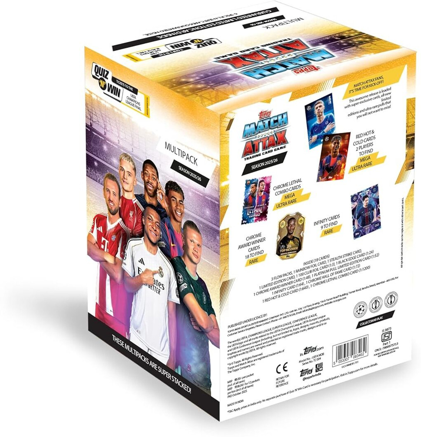 Image of TOPPS ATTAX MA-25 12 PACK