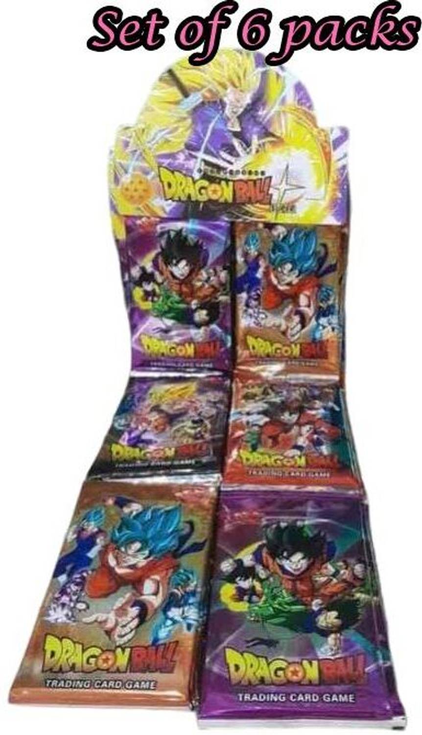 AncientKart Latest Edition Dragon Ball Z cards set of 6 packs