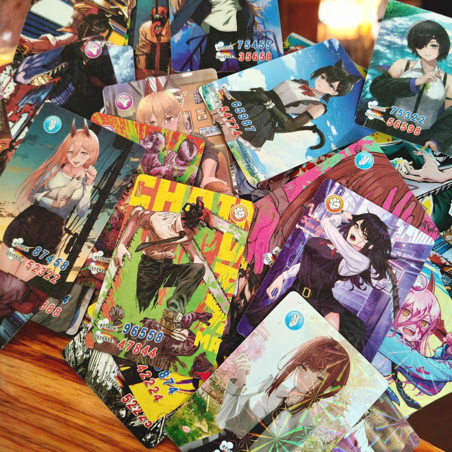 EpicTurners Premium Chainsaw Man Trading Cards Booster Set of 80