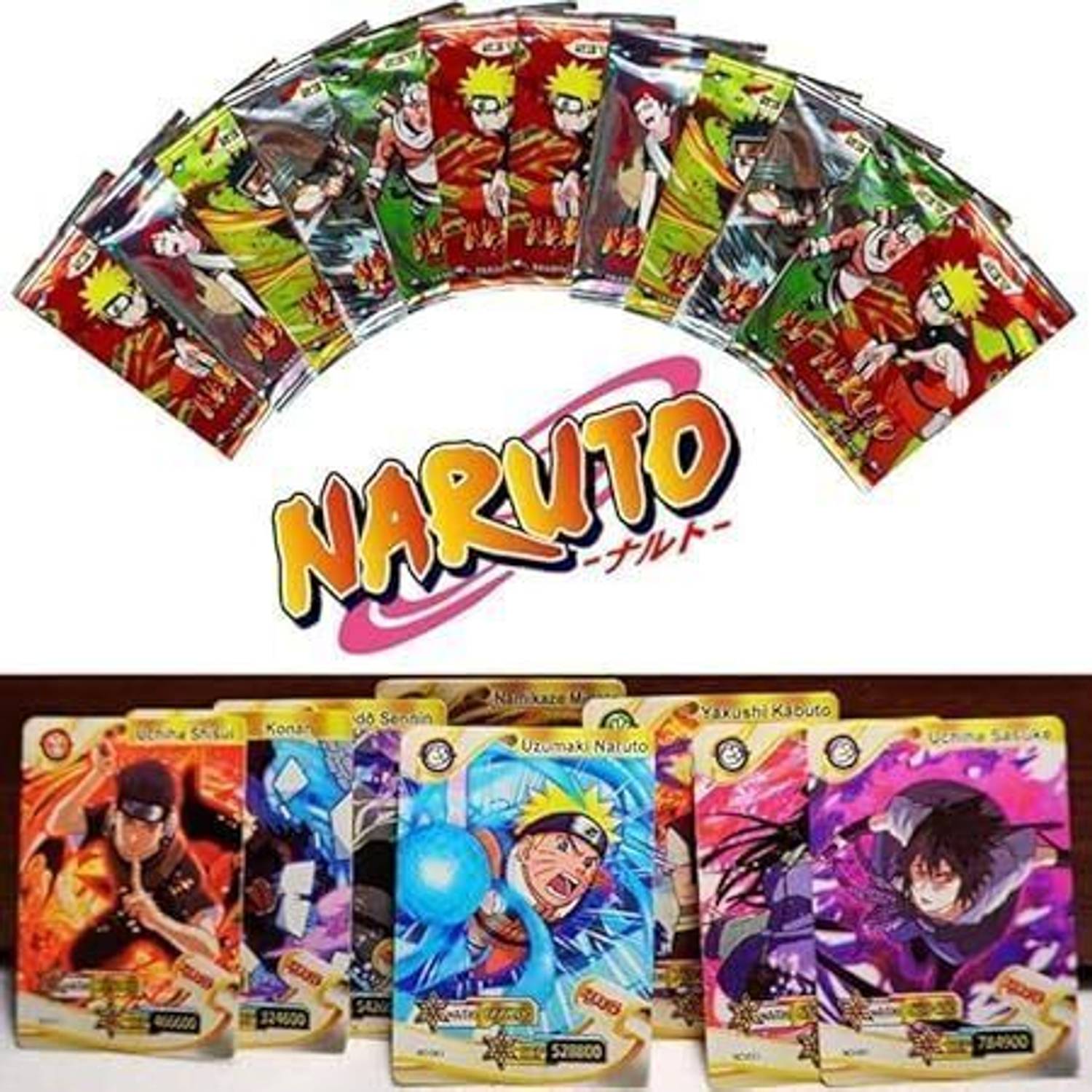 Animex Naruto Ninja Cards Booster Pack Collectable Trading Cards
