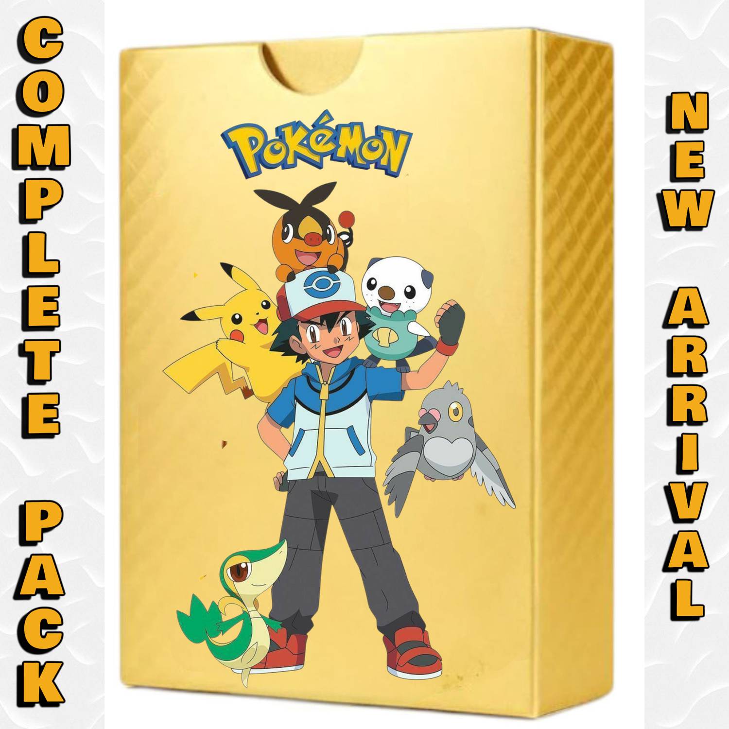 55 golden pokemon cards Card Rare Foil VMAX GX EX Set TCG Cardify Pokemon 55 Card Foil GOLD