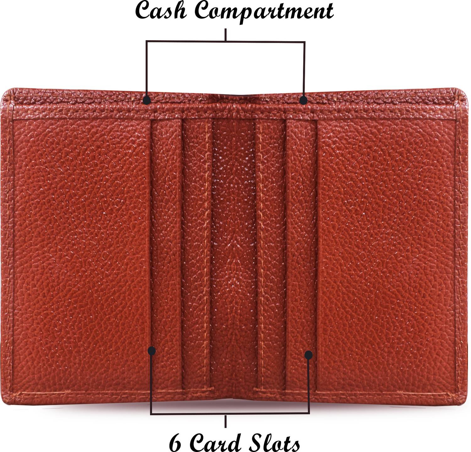 ABYS Men Casual, Travel, Formal, Evening/Party, Ethnic, Trendy Maroon Genuine Leather Card Holder