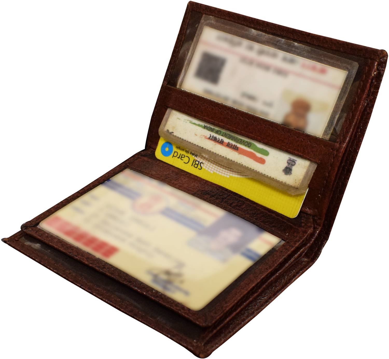 ABYS Men Casual, Ethnic, Evening/Party, Travel, Trendy, Formal Brown Genuine Leather Wrist Wallet