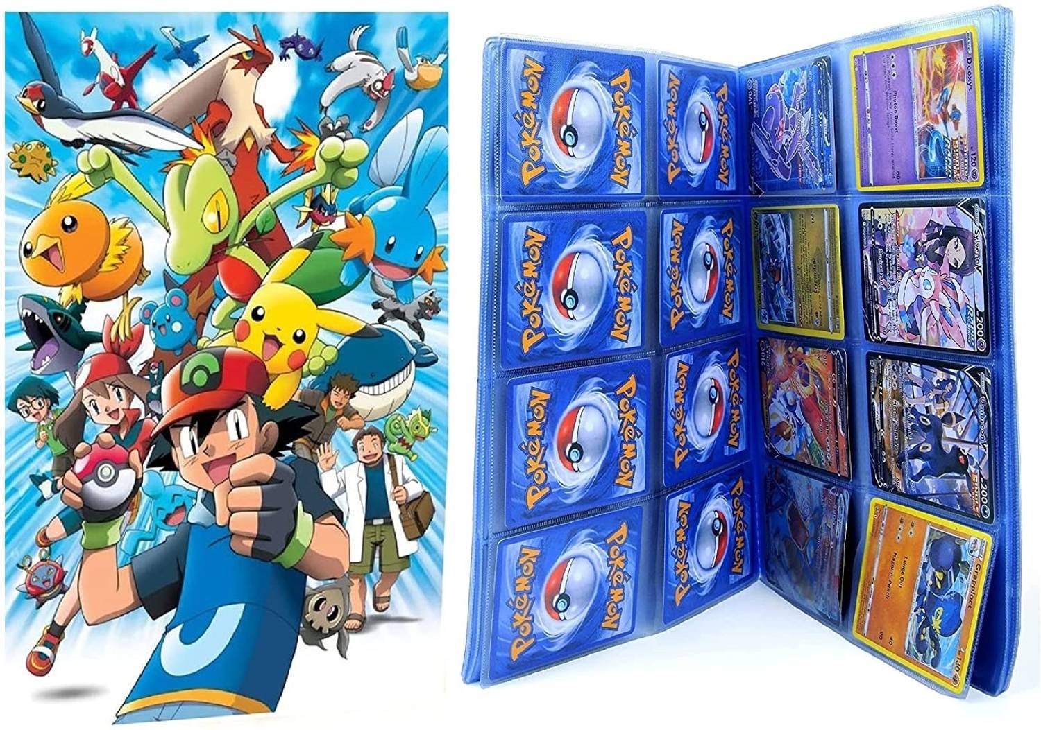 Flipkart.com | Wild Panda Pokemon card file (24 pages) card holder