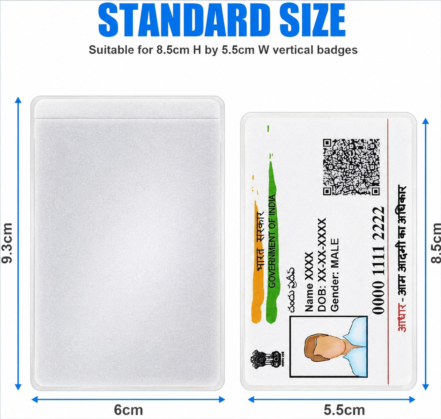Image of RedShell Driving licence card holder 100 Card Holder (Set of 1, White)