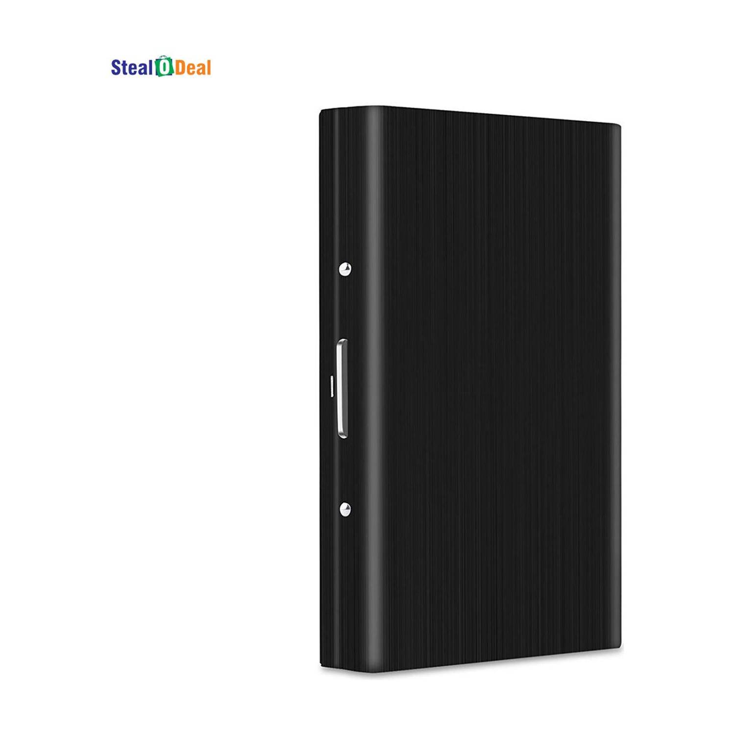 StealODeal RFID Blocking Premium Credit/Debit/ATM Slot 8 Card Holder