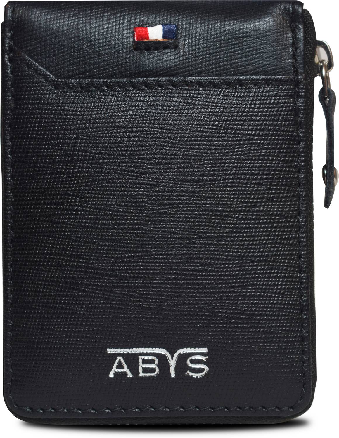 ABYS Men & Women Casual, Ethnic, Evening/Party, Formal, Travel, Trendy, Casual Black Genuine Leather Card Holder