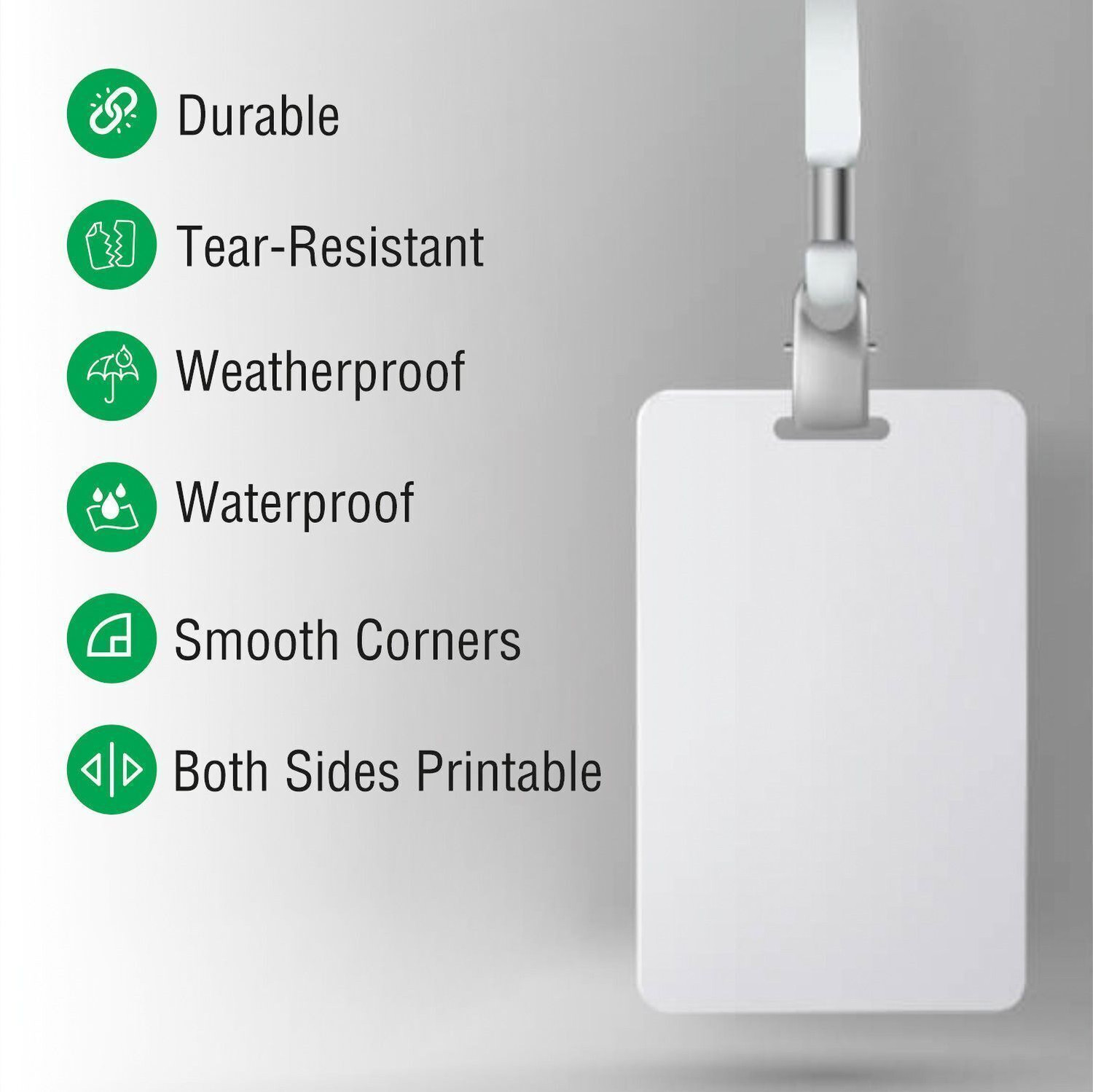 Image of VMS Deluxe PVC Card with Out Chip (Contact IC / Smart Card) - 230 Cards Business Card