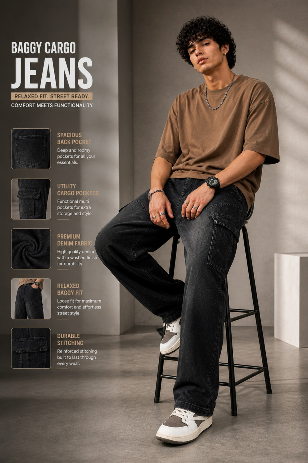 Image of N Club Men Cargos