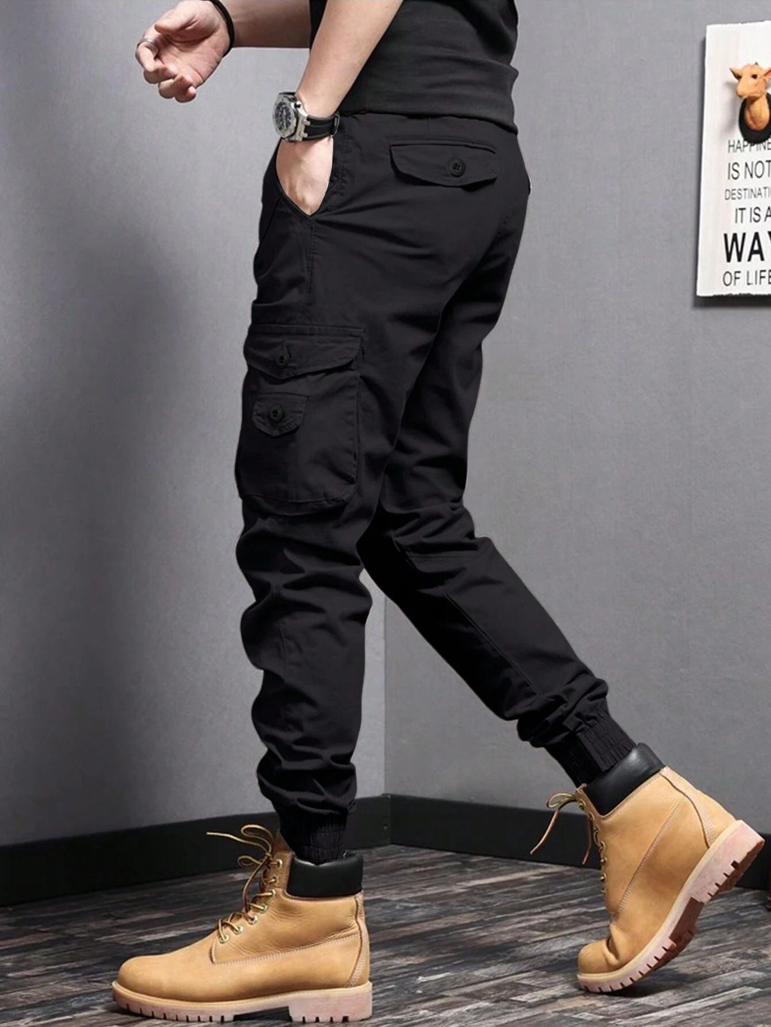 Image of Plus91 Men Cargos