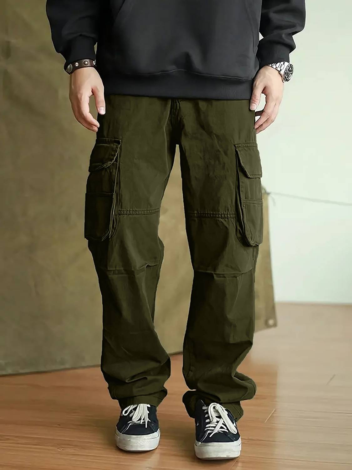 GLOBAL NOMAD Men Cargos - Image 2