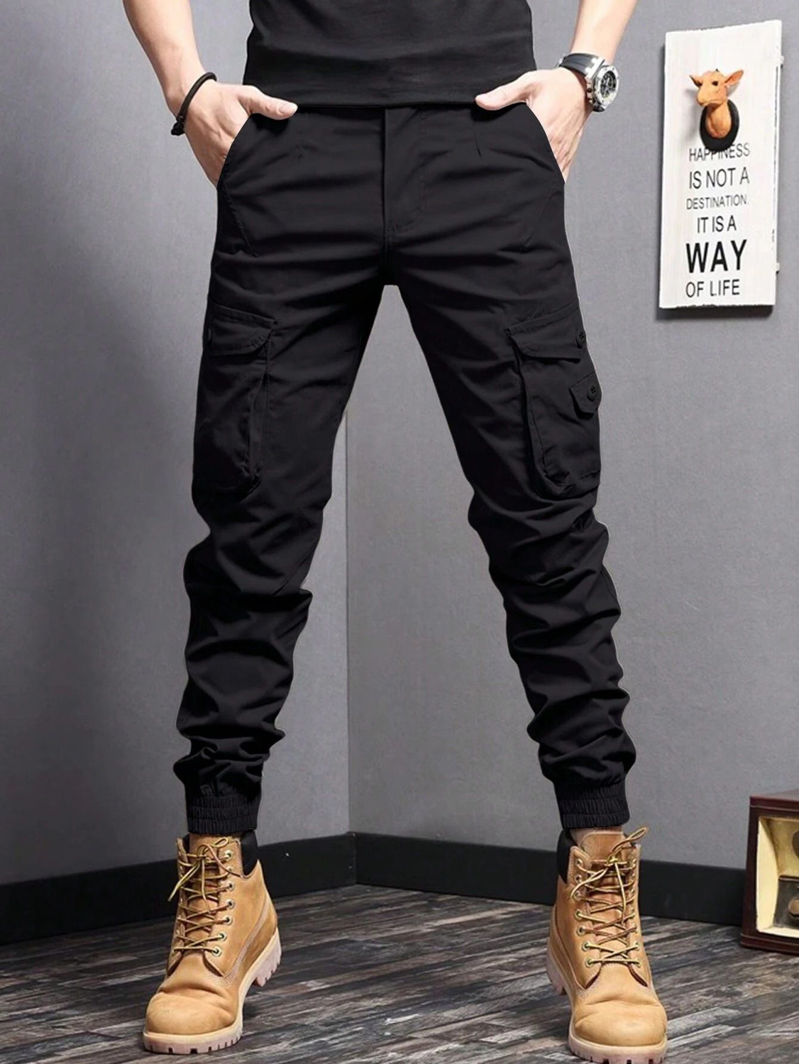 Image of Plus91 Men Cargos