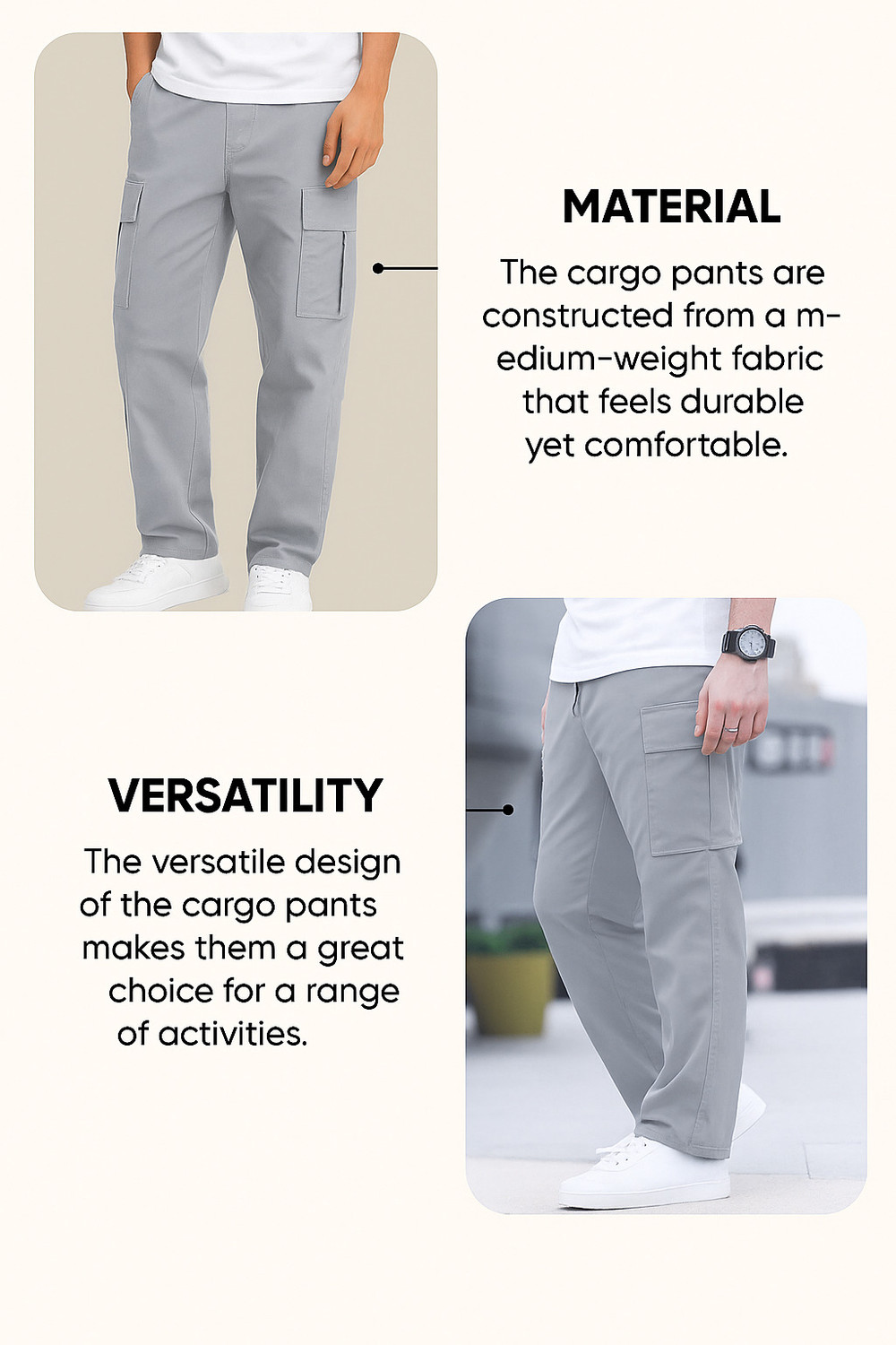 Image of POSHAX Men Cargos