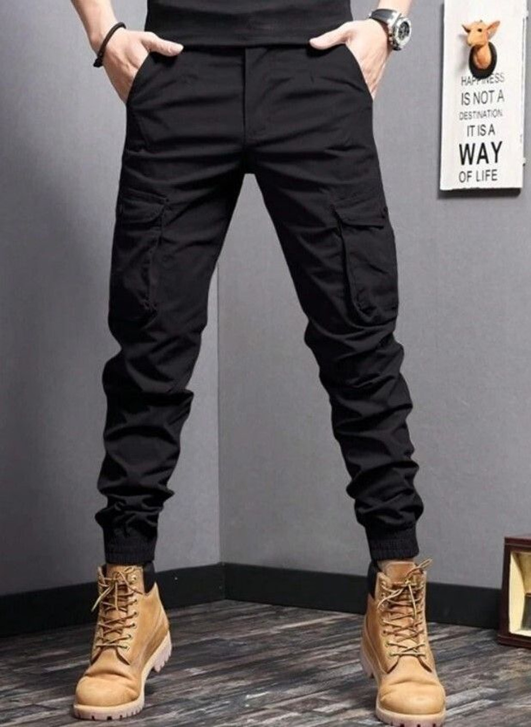 Image of Plus91 Men Cargos