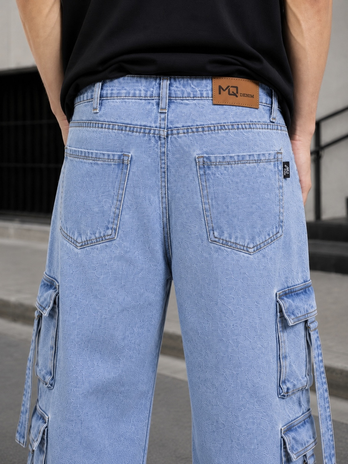 Image of M Q Denim Men Cargos