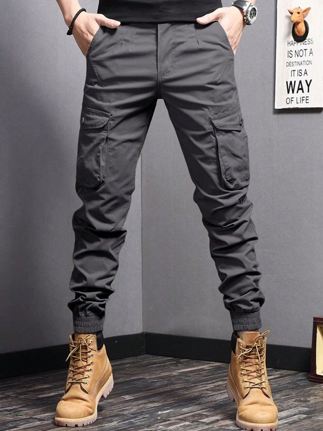 Image of Plus91 Men Cargos