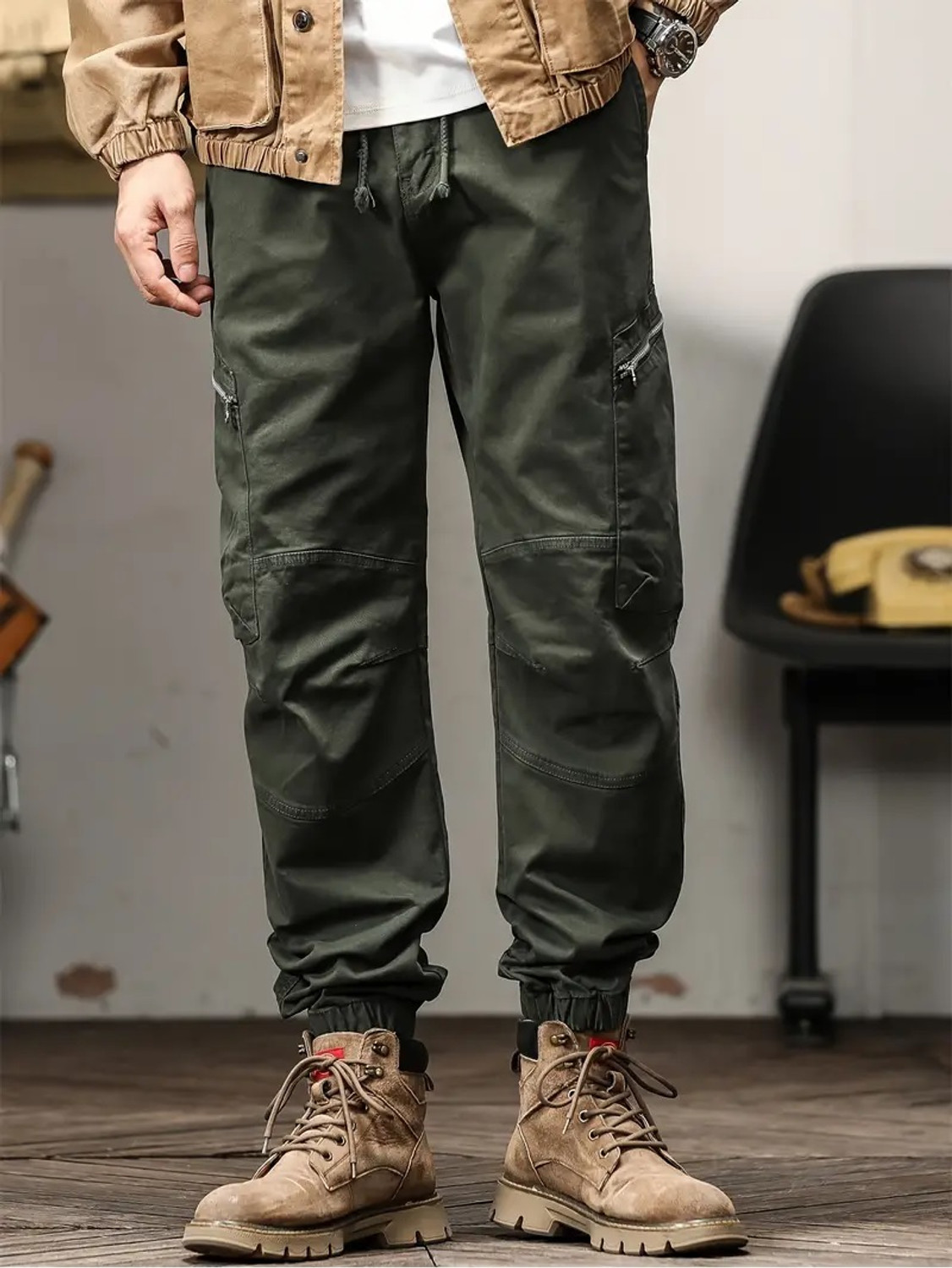 POSHAX Men Cargos