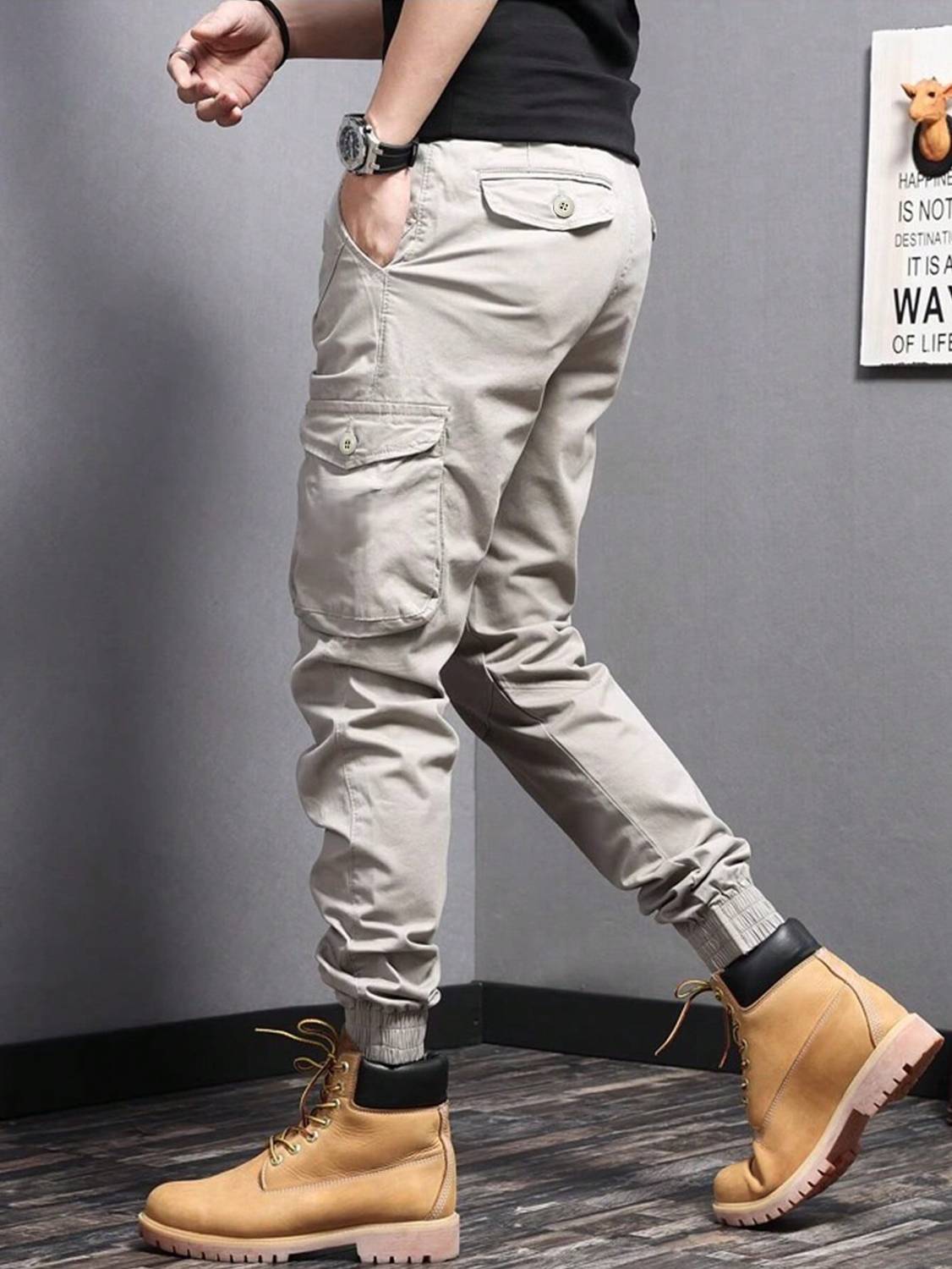 Plus91 Men Cargos - Image 3