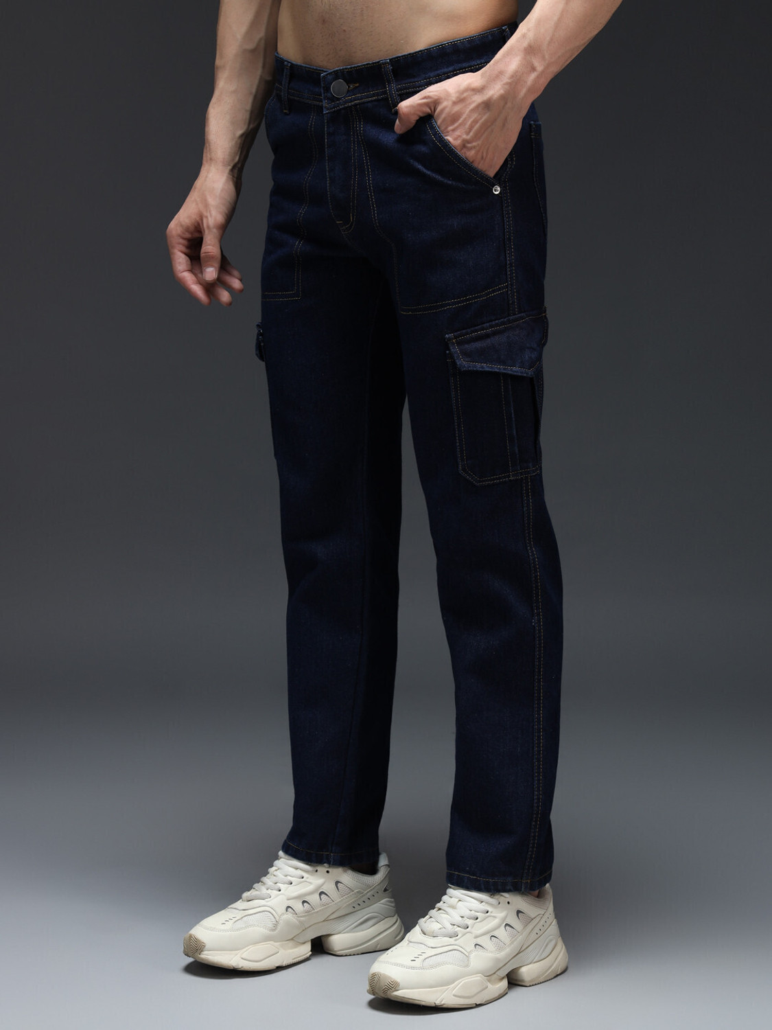 Image of DENIM LOOK Men Cargos