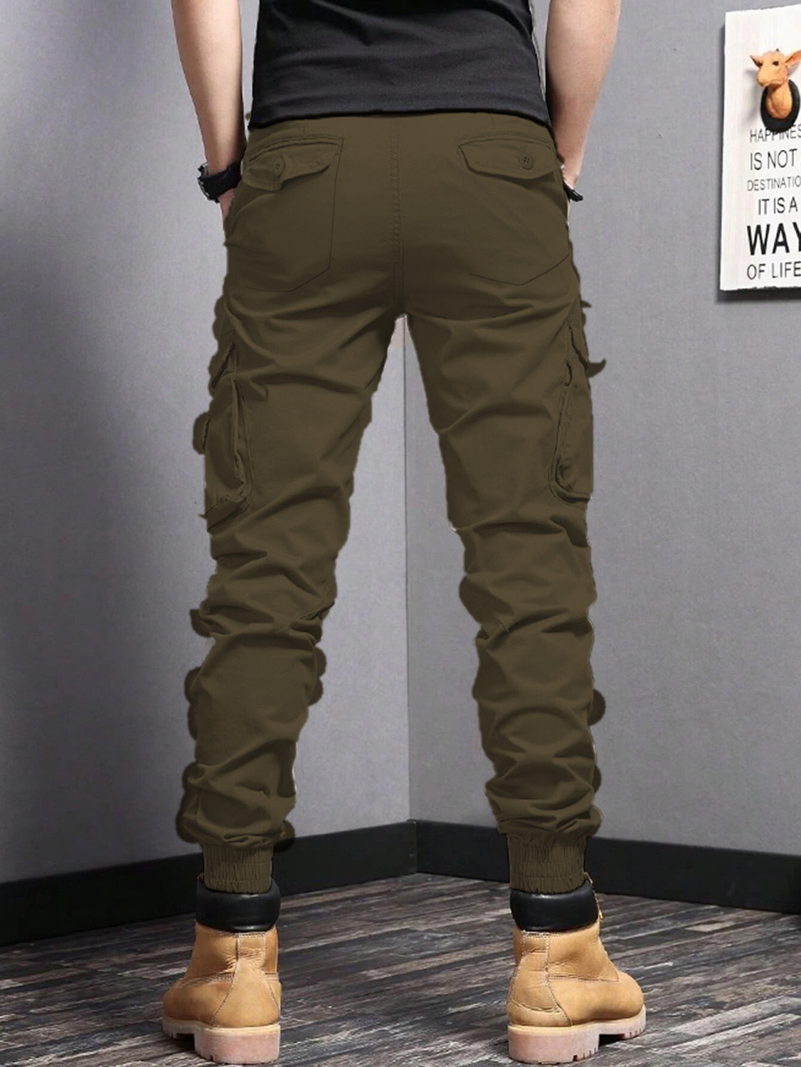 Image of Plus91 Men Cargos