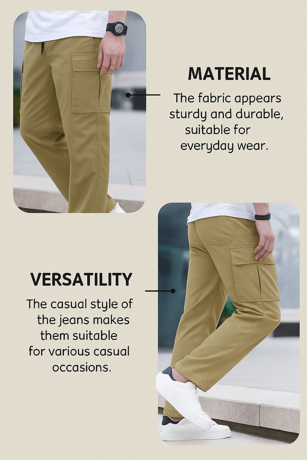 Image of POSHAX Men Cargos