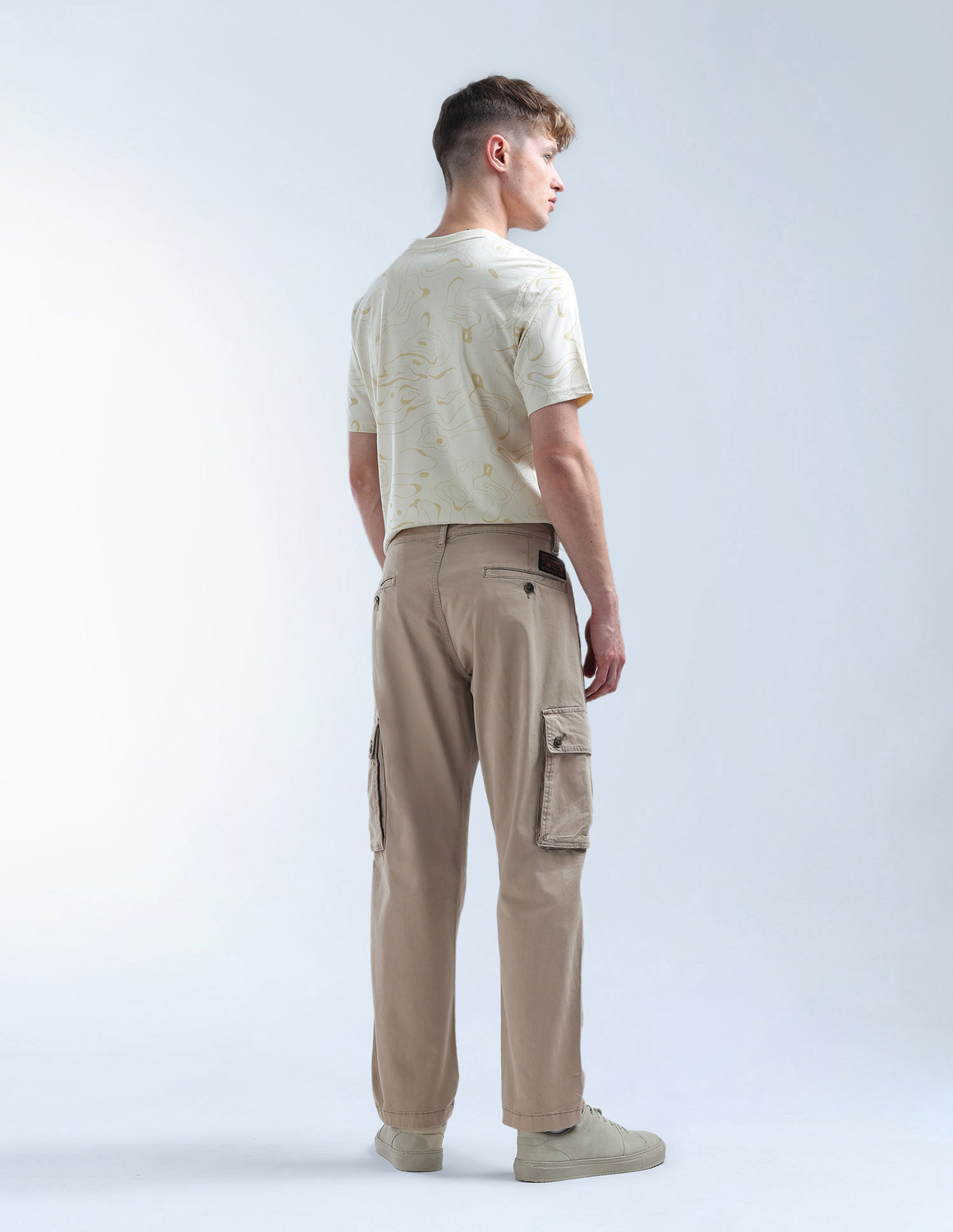 Image of FLYING MACHINE Men Cargos