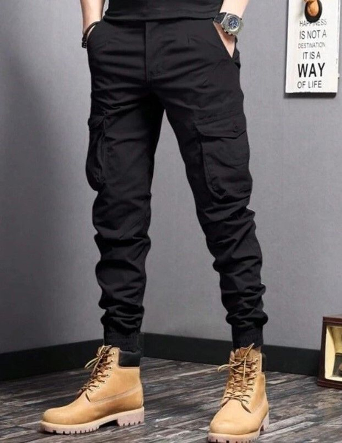 Image of Plus91 Men Cargos