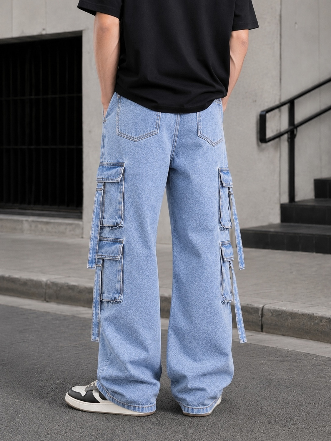 Image of M Q Denim Men Cargos