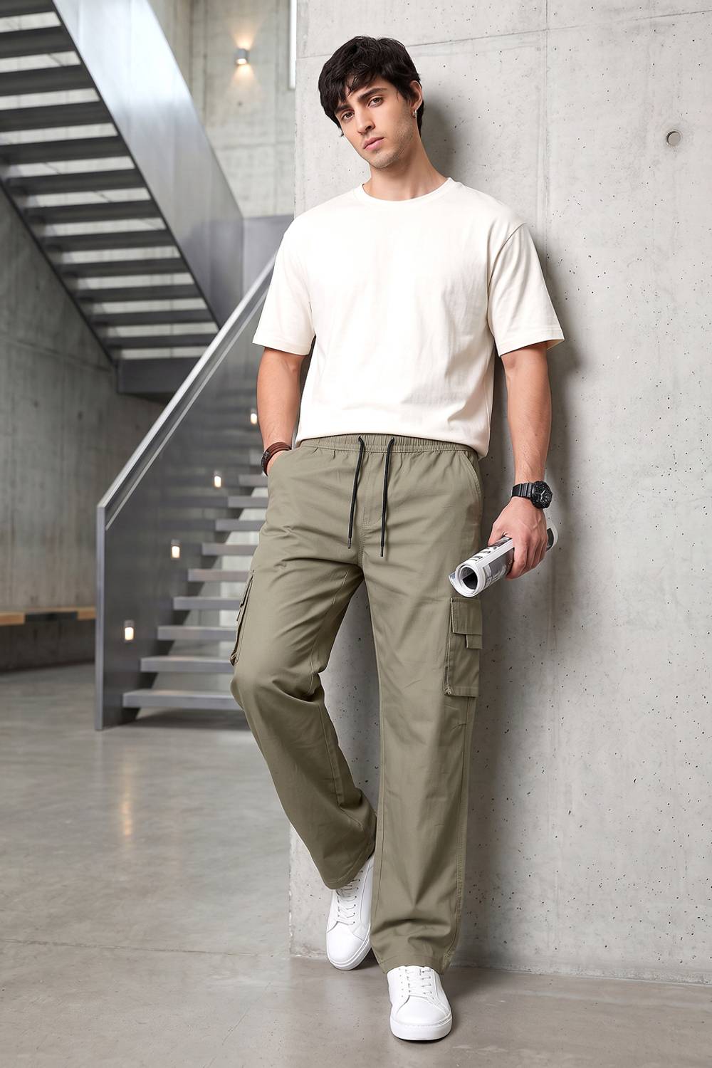 Vogaann Men Cargos - Image 4