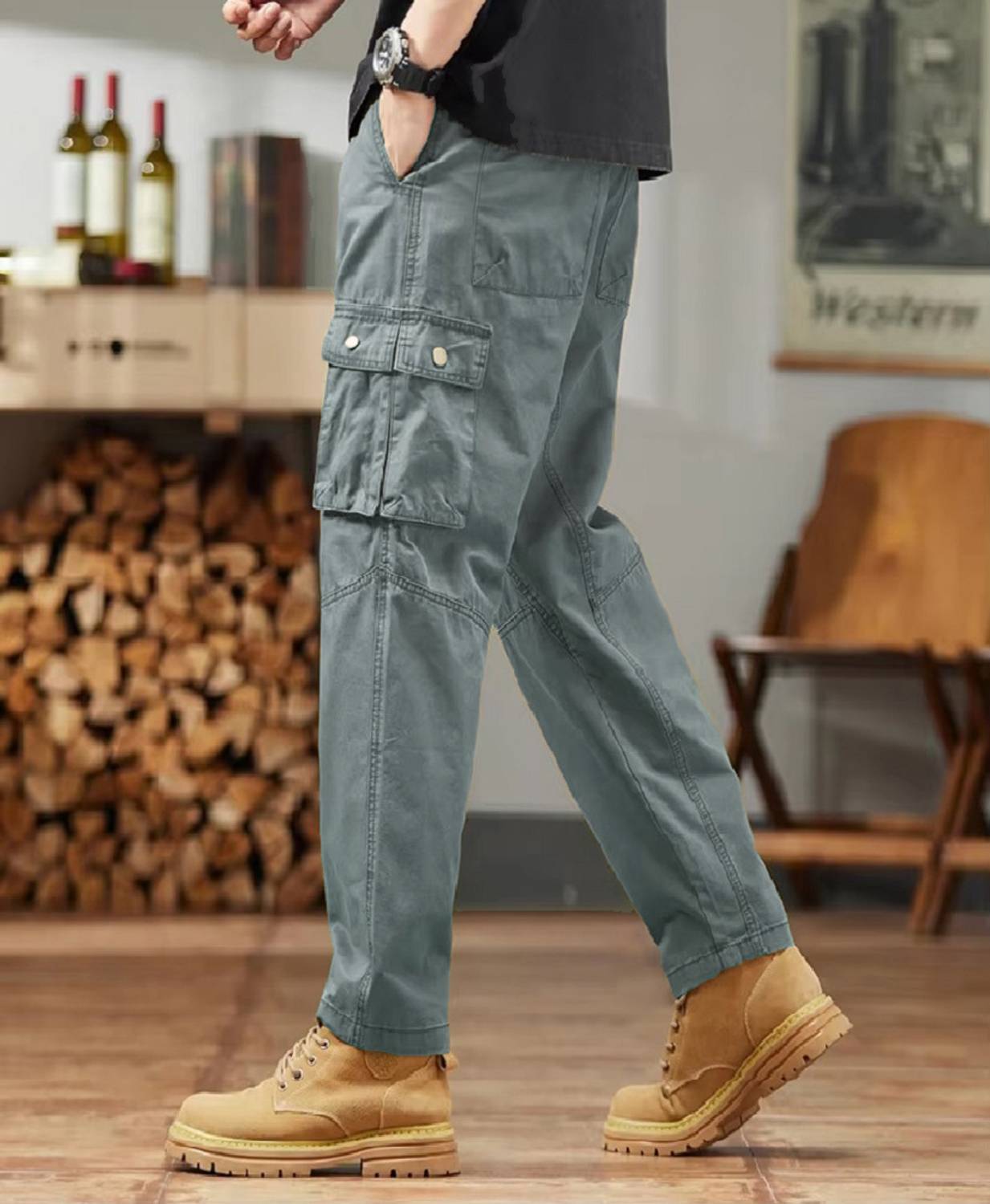 POSHAX Men Cargos - Image 3