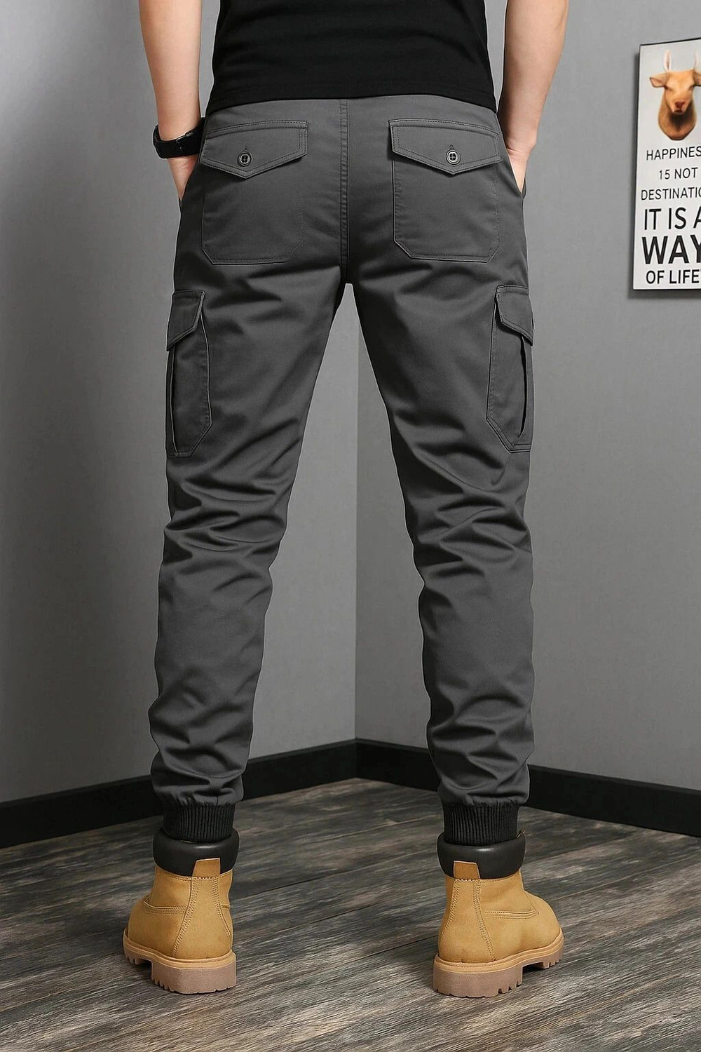 Image of Plus91 Men Cargos