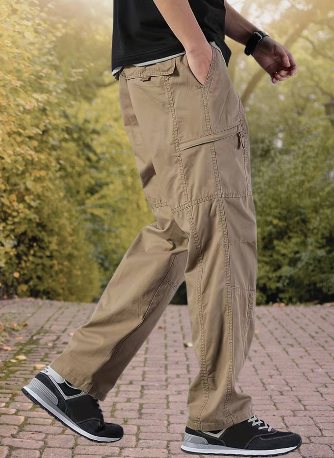 SHIENZY Men Cargos - Image 5