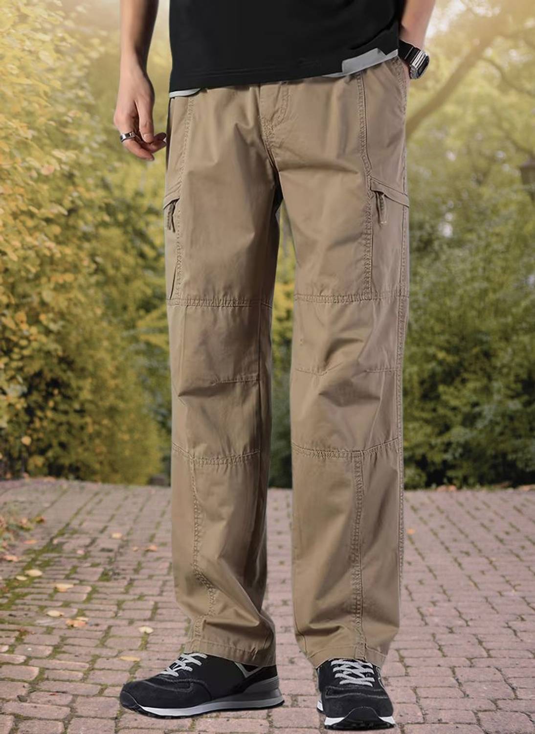 SHIENZY Men Cargos - Image 2