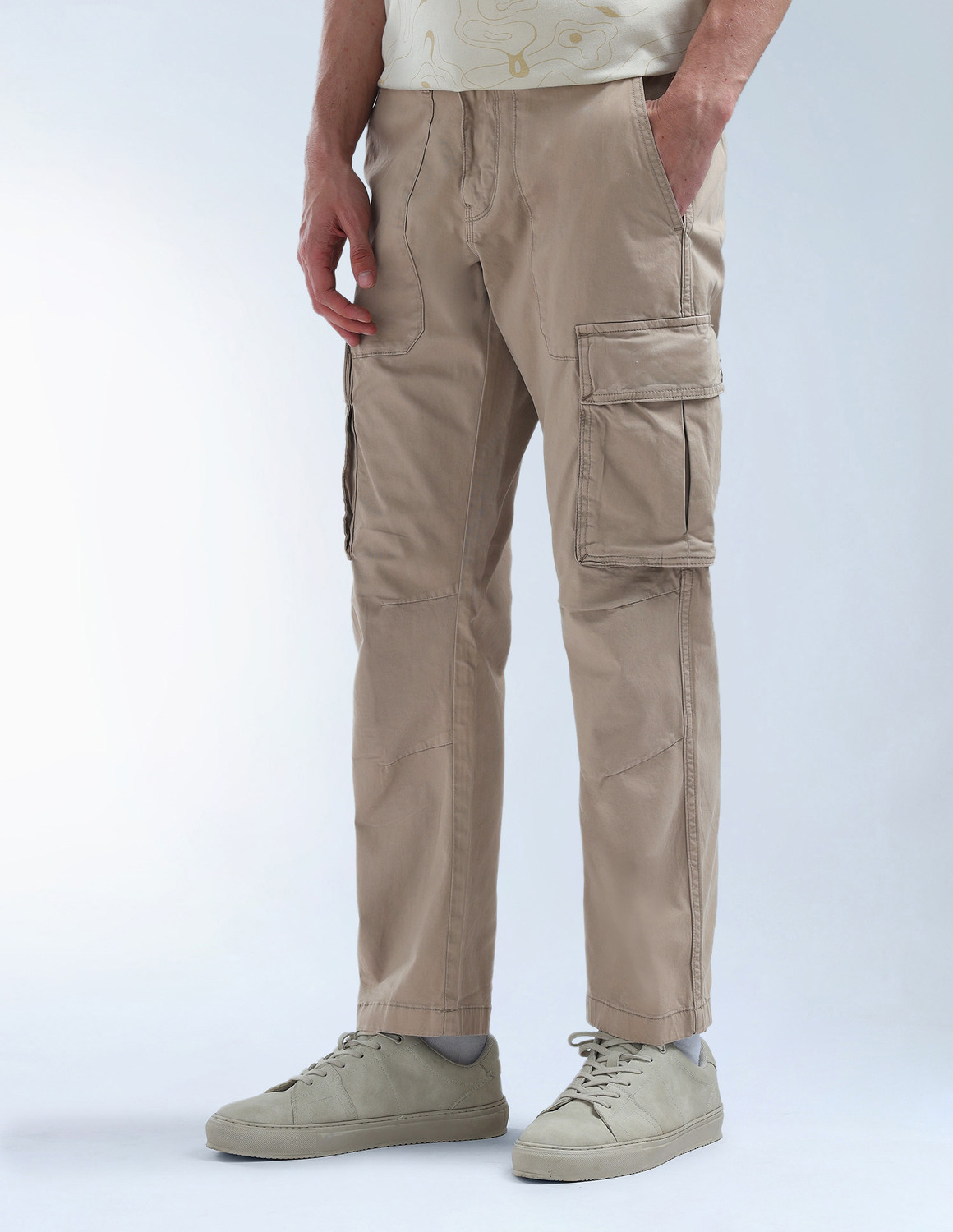 Image of FLYING MACHINE Men Cargos