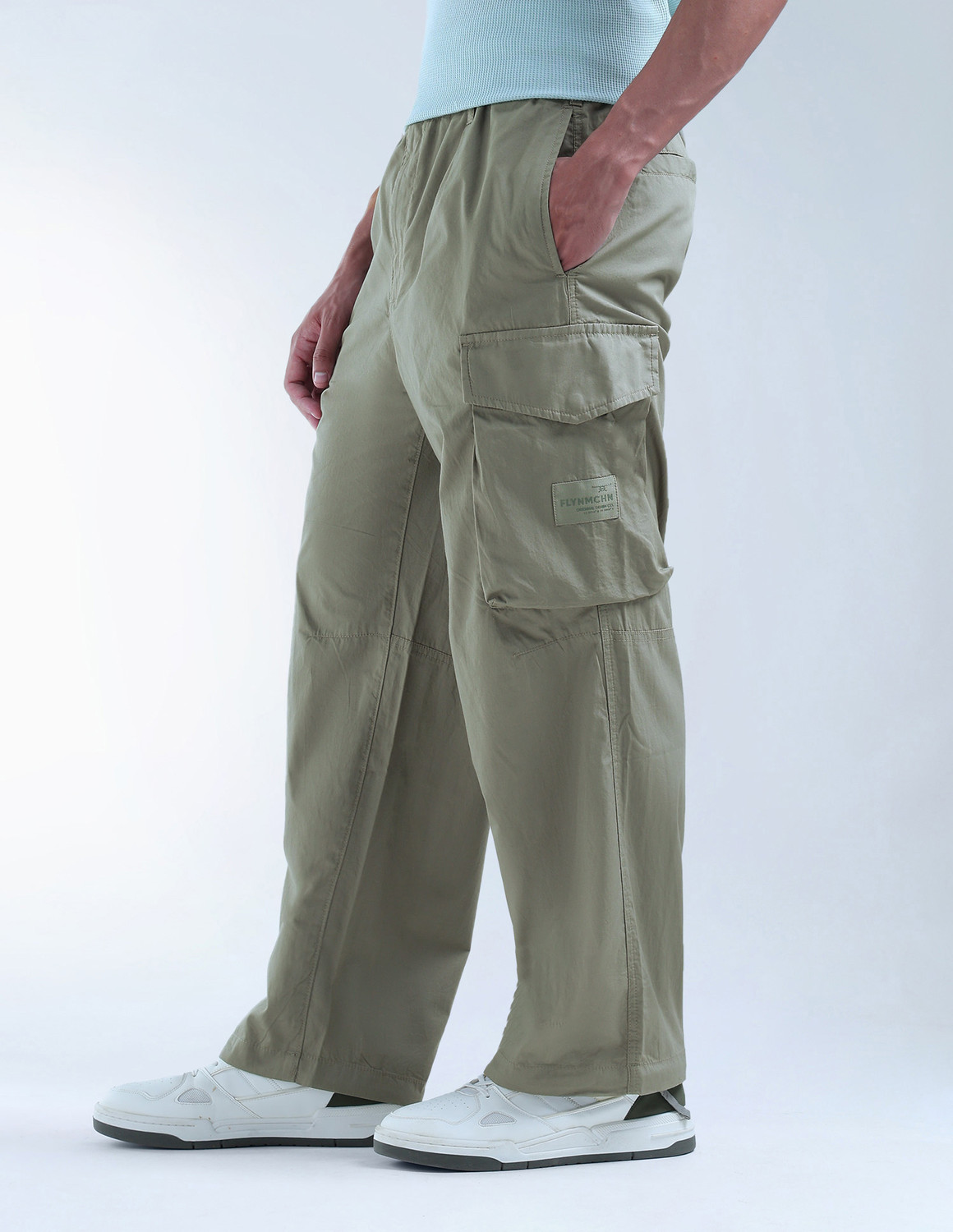 Image of FLYING MACHINE Men Cargos