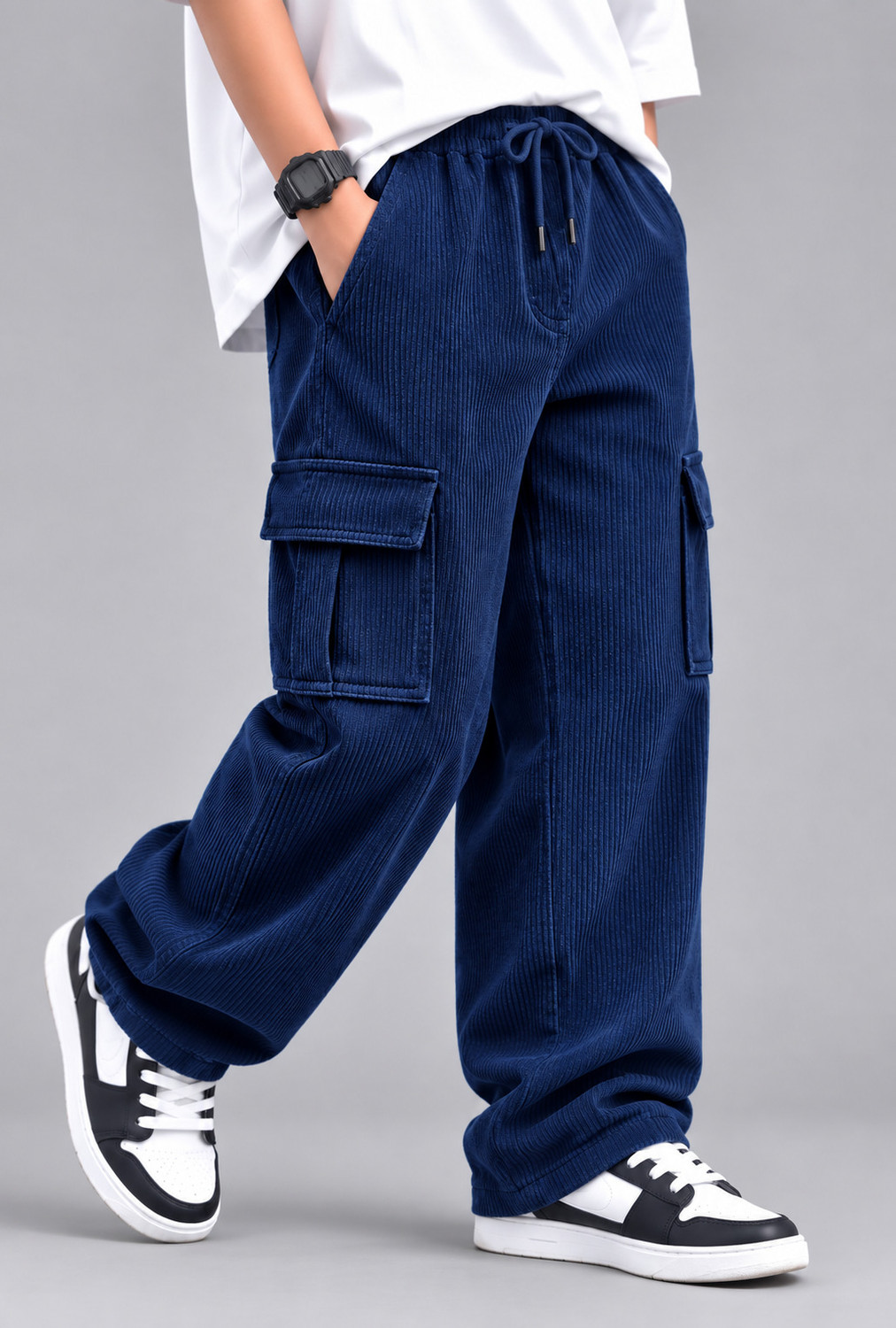 Image of BLACK BICHHOO Men Cargos
