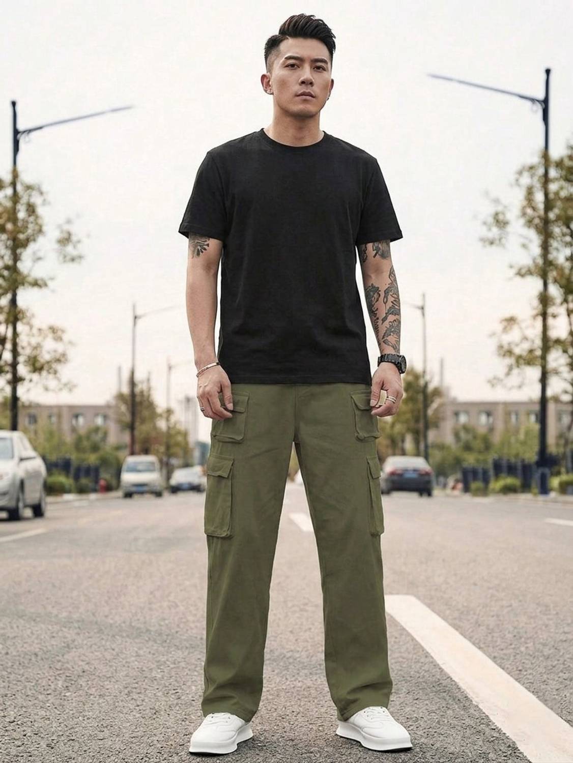 POSHAX Men Cargos - Image 4