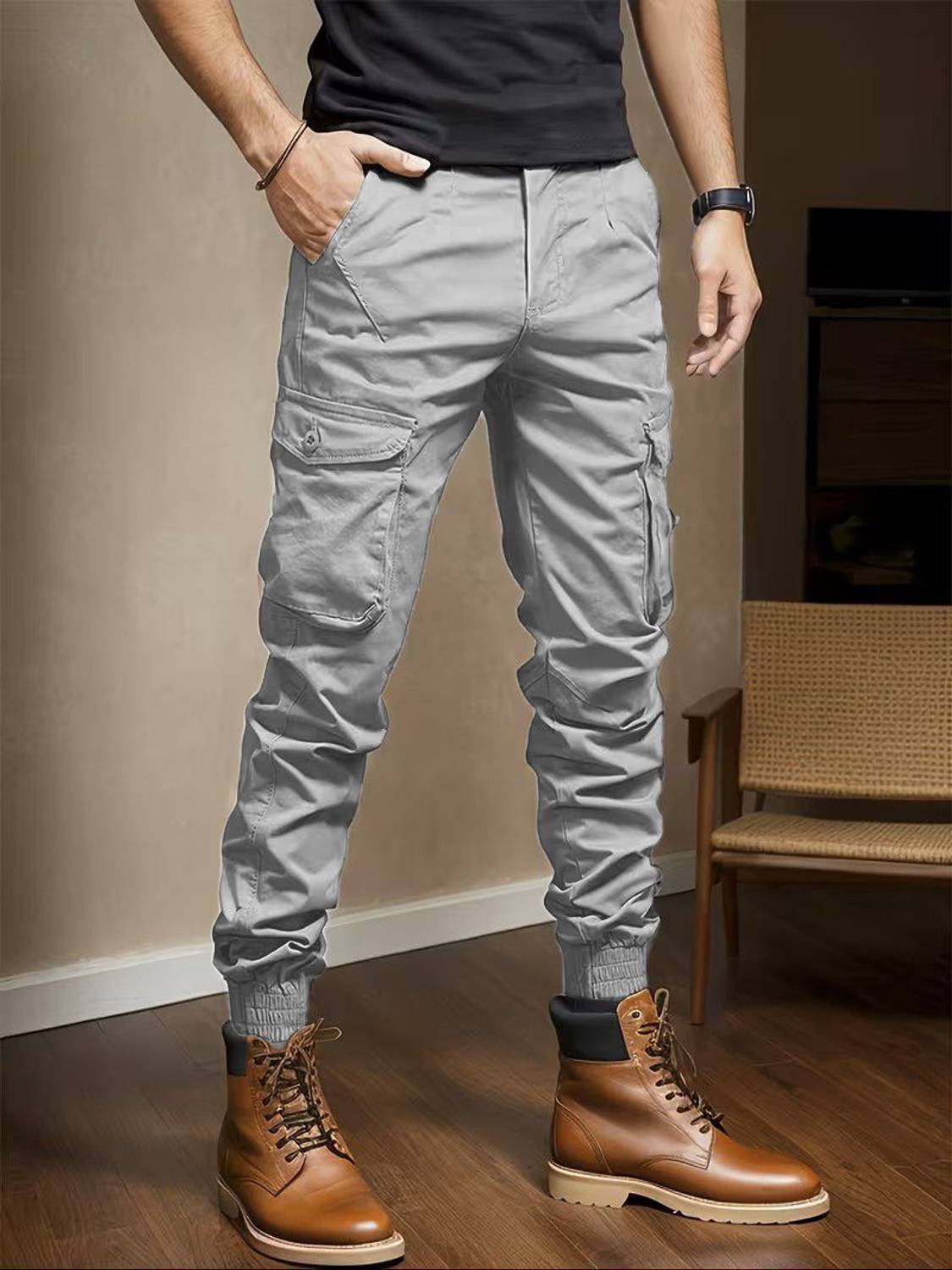 YGDEAL Men Cargos - Image 2