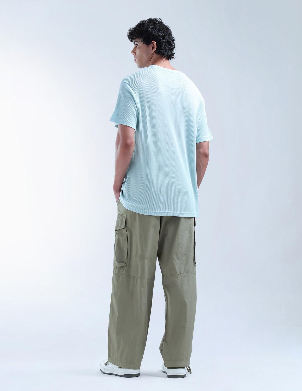 Image of FLYING MACHINE Men Cargos